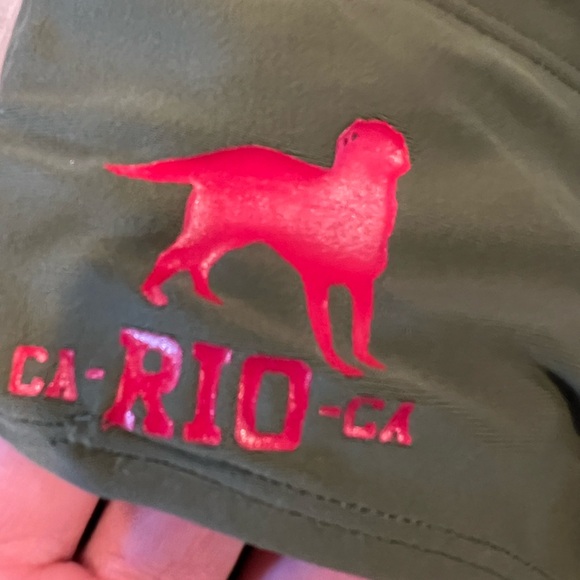 Ca-RIO-ca men’s sunga swim brief with logo size Large - Picture 4 of 7